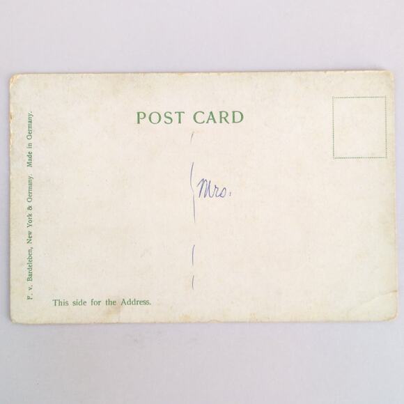 Antique Postcard Panorama of Mauch Chunk Pennsylvania PA Trains Jim Thorpe - Picture 2 of 2